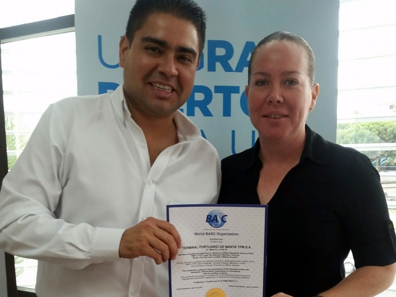 Manta Terminal obtains international trade insurance certificate