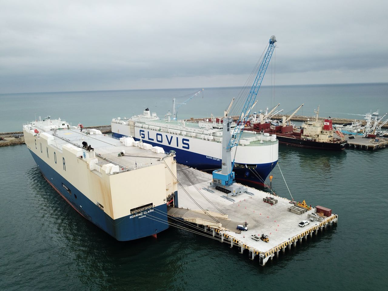 Manta Port Terminal advances in the realization of its investments