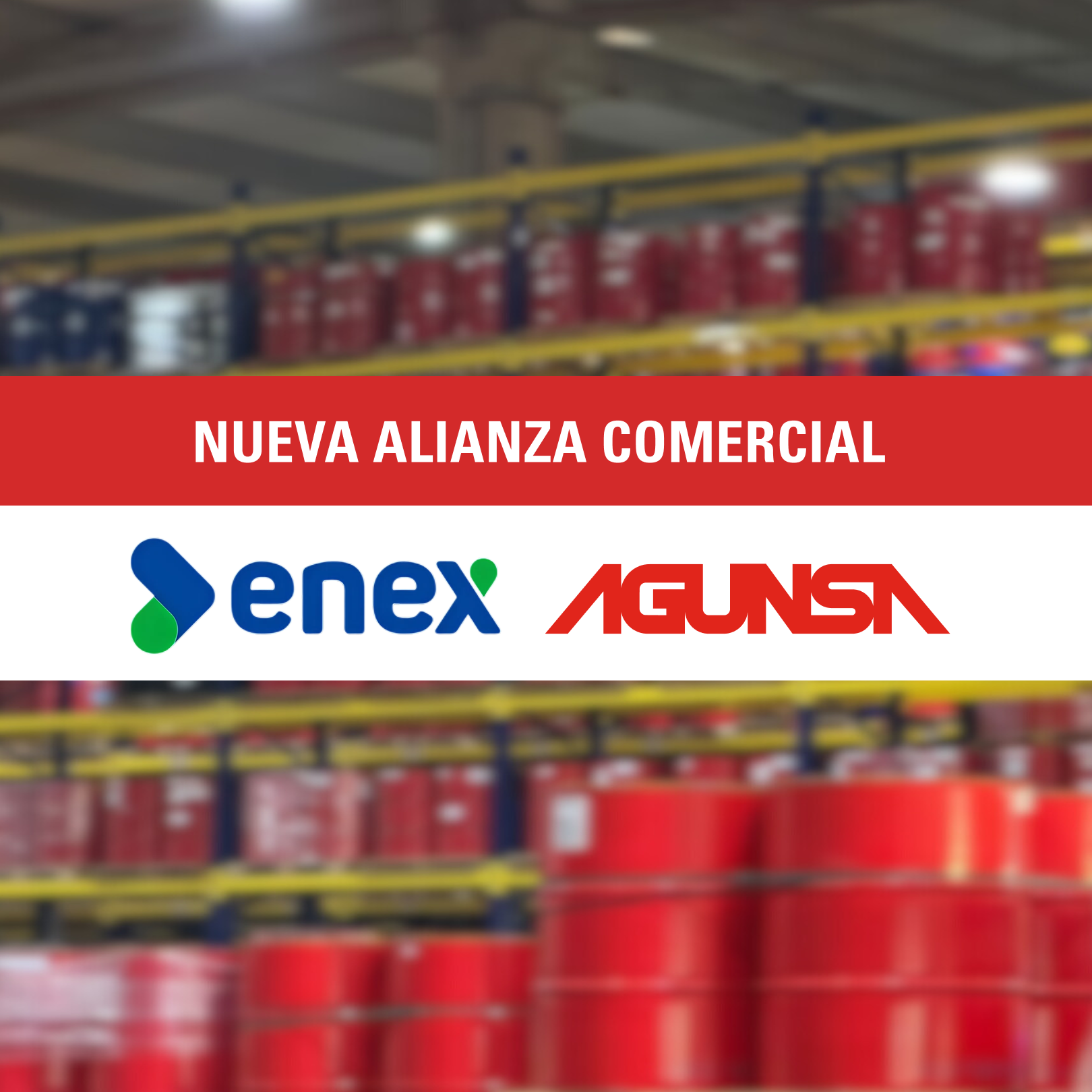 AGUNSA y ENEX inician nueva alianza comercial en Chile