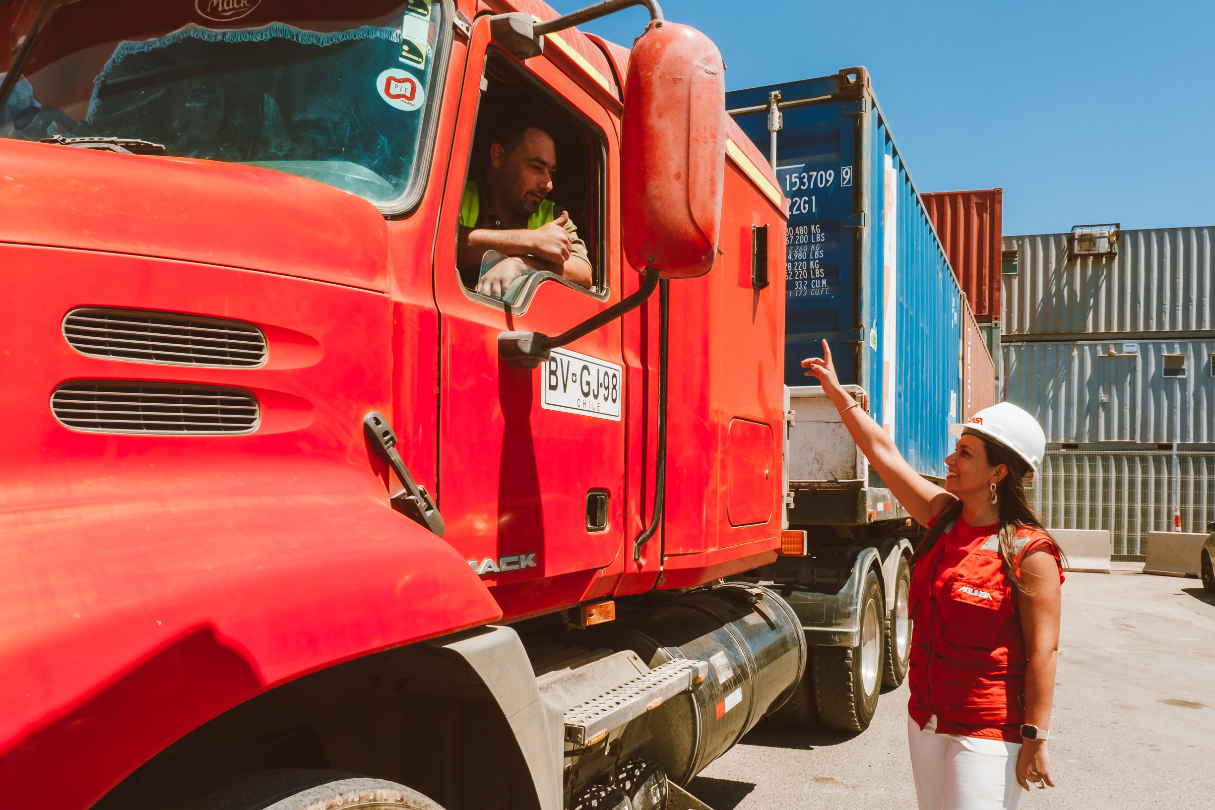 Entrevista a María Paz Flamm, jefa de Operaciones Transporte de Contenedores