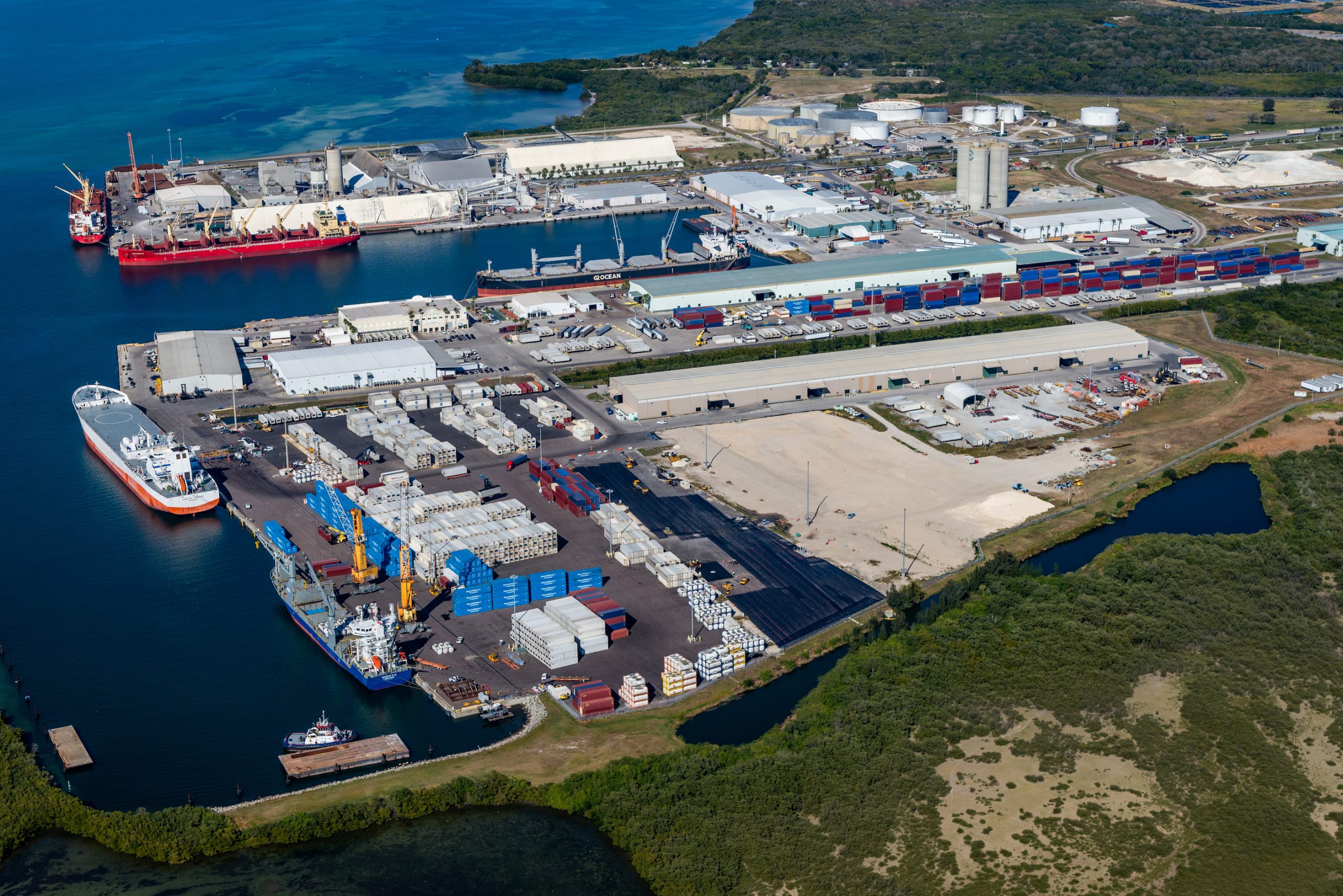 AGUNSA adquiere nuevo Puerto en Bahía de Tampa Florida