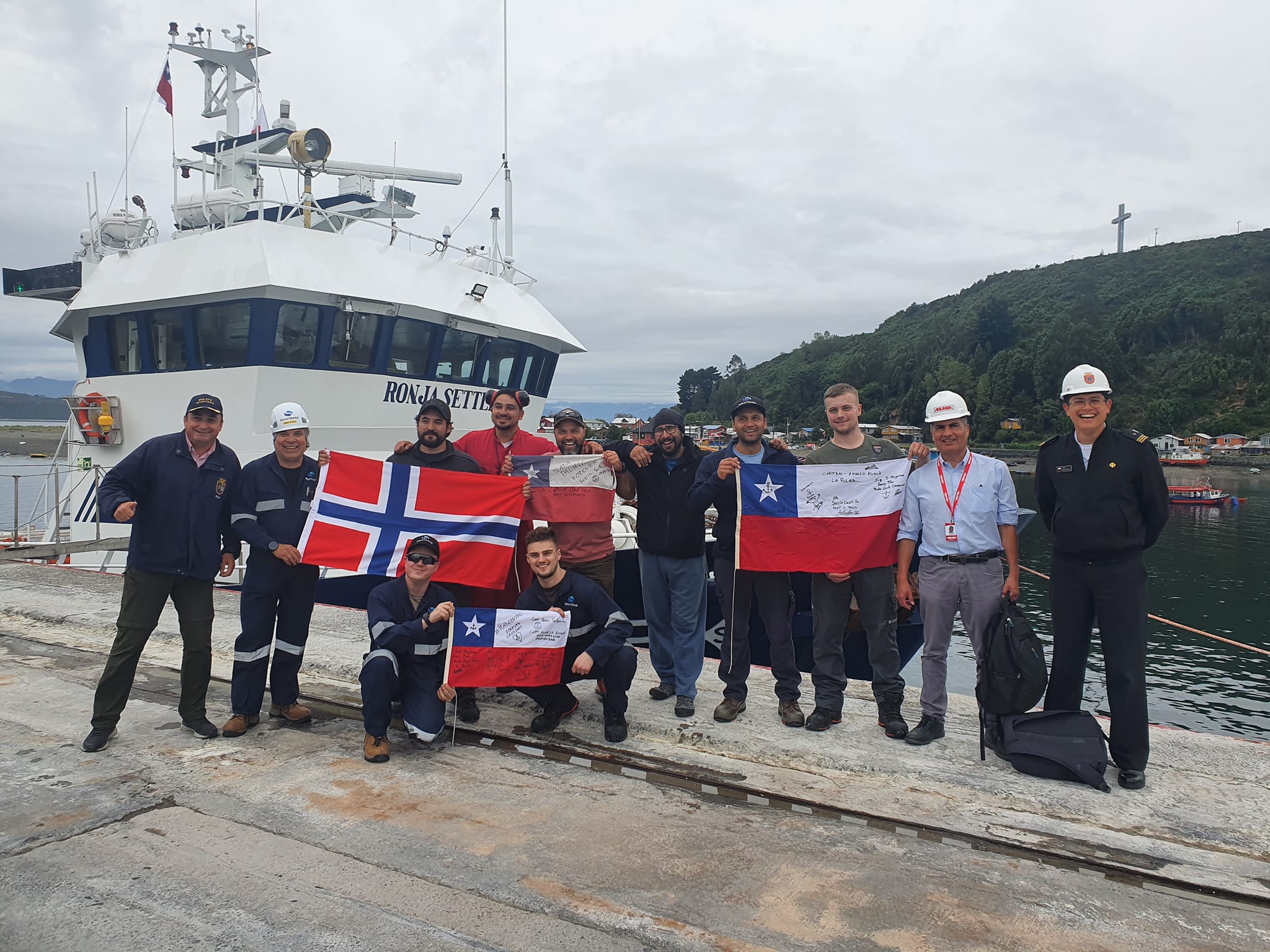 AGUNSA participa en exitosa exportación de wellboats hacia Noruega